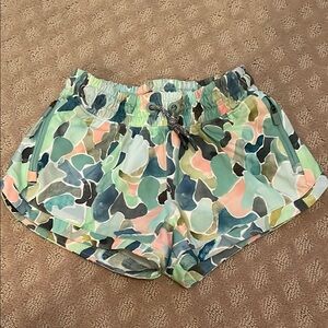 Athleta Multicolor Camouflage Girls Shorts